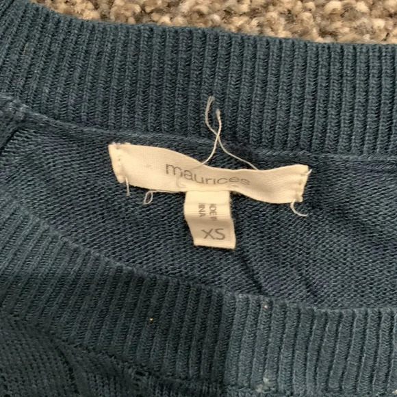 Maurices Sweater - Teal Color - Picture 2 of 2